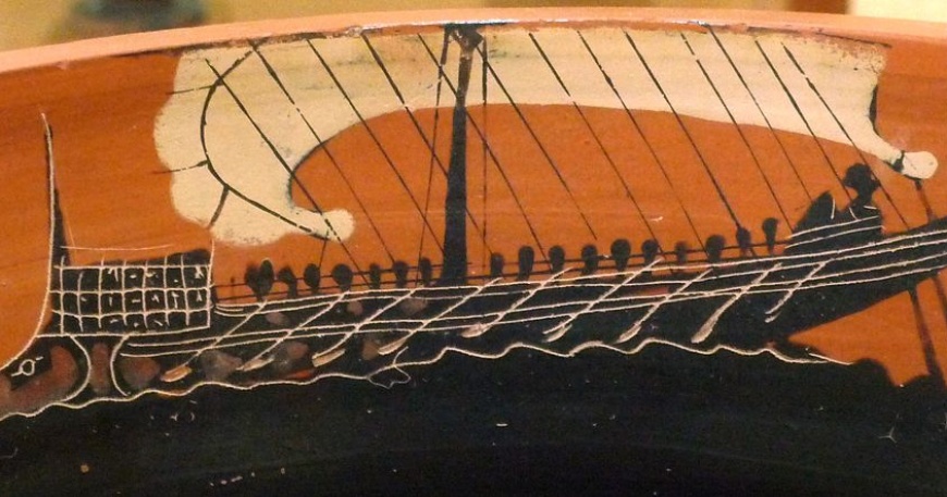 Antica nave greca