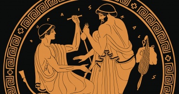 dipinto greco a figure rosse - o pais kalos