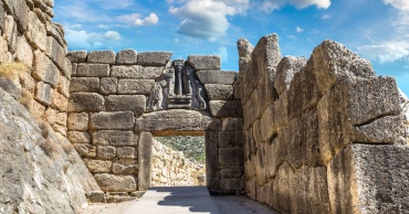 Porta dei leoni a Micene