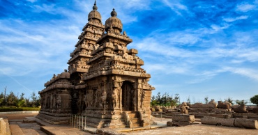 Tempio indù a Mahabalipuram, Tamil Nadu