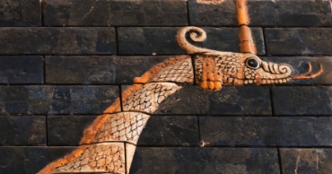 mosaico su porta di Ishar - Babilonia