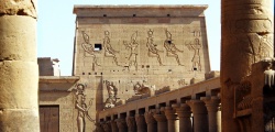 Santuario di File sul Nilo - antico Egitto