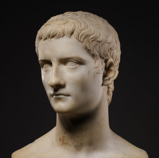 Busto imperatore romano Caligola