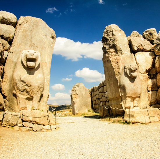 Porta monumentale di Hattusha - lingua e civiltà Ittiti