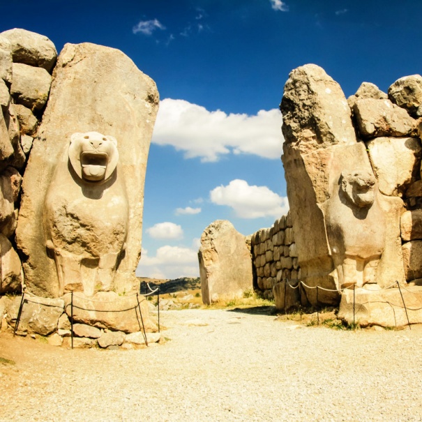 Porta monumentale di Hattusha - lingua e civiltà Ittiti