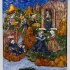 Enea parte da Cartagine - illustrazione da edizione del 1502 pubblicata a Strasburgo